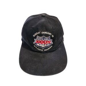 NFL Super Bowl XXXIV 2000 Hat Logo‎ Athletic Cap Men's One Size Black
